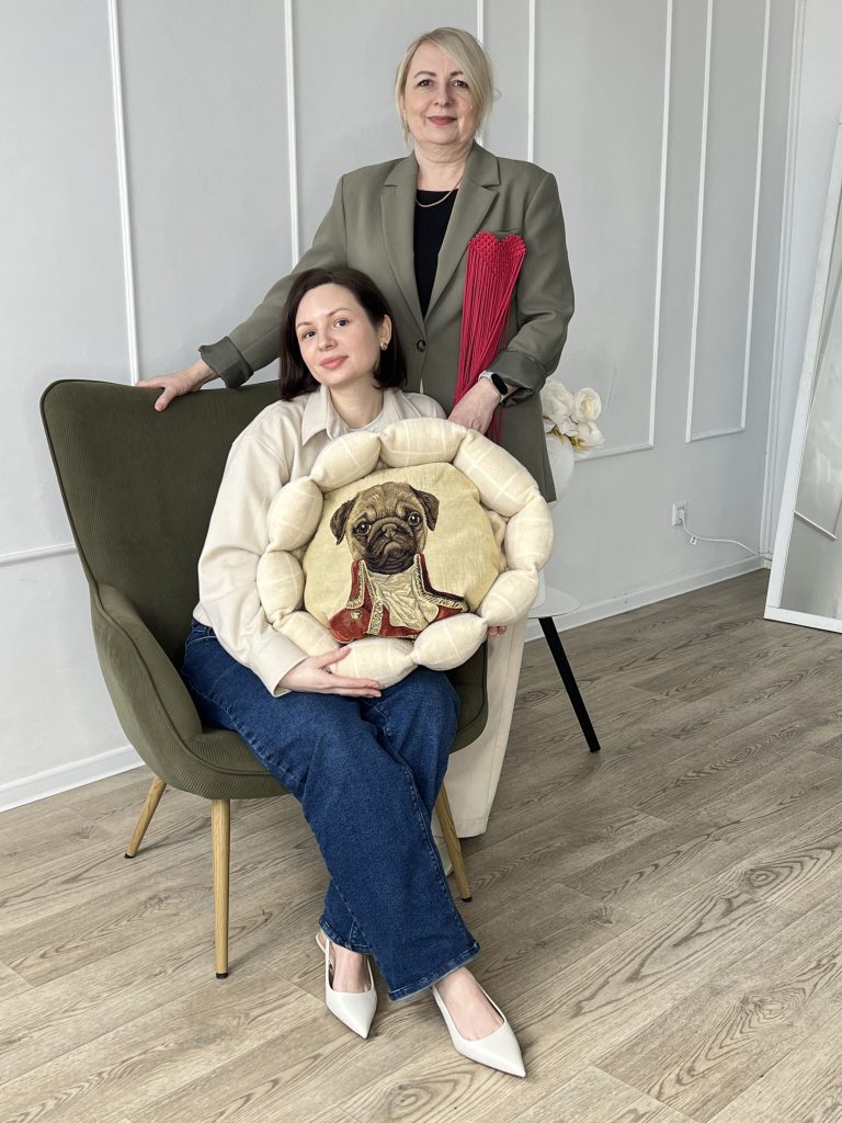 Ганна Кравцова і її мама Наталія