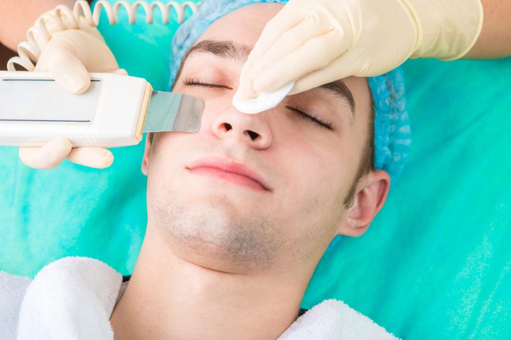 Чистка лица для мужчин